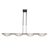 Picture of 32w (4 x 8) Nido SSL 90CRI LED Dry Location Mat Chrome Frosted Semi-Flush Or Pendant (CAN 5.5"x5.5"x0.9")