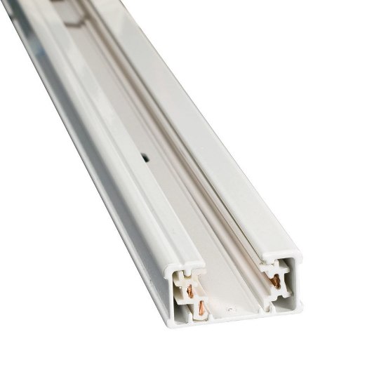 Picture of 6-Ft Single Circuit H Track White