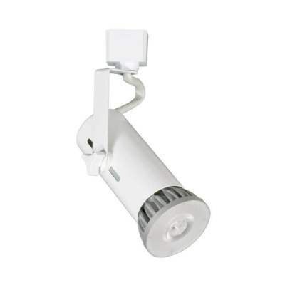 Mostrar detalles para H Track Universal Lamp Holder Line Voltage White Track Head Imagen de H Track Universal Lamp Holder Line Voltage White Track Head