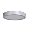 Foto para 16w 1280Lm Strike 2.0 Acrylic Silver Dimmable LED Damp Round Flush Mount