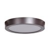 Foto para 16w 1280lm 30k Strike 2.0 SSL Dedicated LED Damp Location Bronze Acrylic Lens Dimmable Led Round Flush Mount