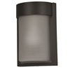 Foto para 60w 800lm 27k Destination E-26 Incandescent Black Ribbed Frosted Marine Grade Wet Location LED Bulkhead