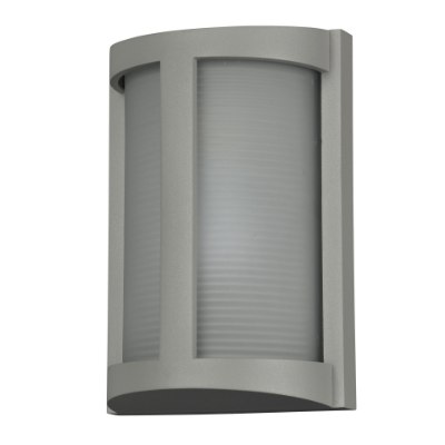 Mostrar detalles para 60w 800lm 27k Pier E-26 Incandescent Satin Ribbed Frosted Marine Grade Wet Location LED Wall Fixture Imagen de 60w 800lm 27k Pier E-26 Incandescent Satin Ribbed Frosted Marine Grade Wet Location LED Wall Fixture