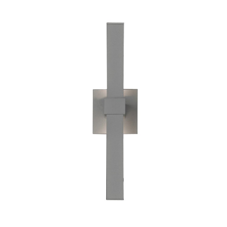 Picture of 12w (2 x 6) 1400lm 30k Vertical SSL Dedicated LED Satin Acrylic Lens Marine Grade Wet Location LED Wall Fixture