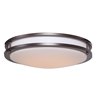 Picture of 13w (6 x 2.16667) 5440lm 27k Solero GU-24 Flourescent Damp Location Bronze Acrylic Lens 6-Light Flush Mount