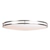 Foto para 40w 2945lm 30k Solero Oval Dimmable SSL Dedicated LED Damp Location Bronze Acrylic Lens Oval Flush Mount