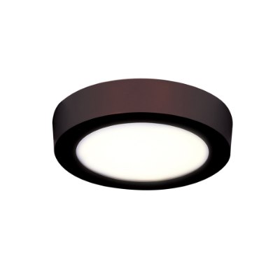 Show details for 12w 960lm 30k Strike 2.0 SSL Dedicated LED Damp Location Bronze Acrylic Lens Dimmable LED Round Flush Mount Picture of 12w 960lm 30k Strike 2.0 SSL Dedicated LED Damp Location Bronze Acrylic Lens Dimmable LED Round Flush Mount
