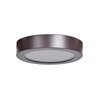 Picture of 12w 960lm 30k Strike 2.0 SSL Dedicated LED Damp Location Bronze Acrylic Lens Dimmable LED Round Flush Mount