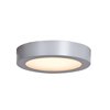 Foto para 12w 960lm 30k Strike 2.0 SSL Dedicated LED Damp Location Silver Acrylic Lens Dimmable LED Round Flush Mount