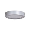 Picture of 12w 960lm 30k Strike 2.0 SSL Dedicated LED Damp Location Silver Acrylic Lens Dimmable LED Round Flush Mount