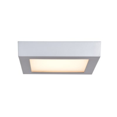 Show details for 12w 960lm 30k Strike 2.0 SSL Dedicated LED Damp Location Silver Acrylic Lens Dimmable LED Square Flush Mount Picture of 12w 960lm 30k Strike 2.0 SSL Dedicated LED Damp Location Silver Acrylic Lens Dimmable LED Square Flush Mount