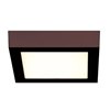 Picture of 16w 1280lm 30k Strike 2.0 SSL Dedicated LED Damp Location Bronze Acrylic Lens Dimmable LED Square Flush Mount