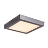 Picture of 16w 1280lm 30k Strike 2.0 SSL Dedicated LED Damp Location Bronze Acrylic Lens Dimmable LED Square Flush Mount