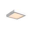 Picture of 16w 1280lm 30k Strike 2.0 SSL Dedicated LED Damp Location White Acrylic Lens Dimmable LED Square Flush Mount