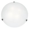 Foto para 10w (4 x 2.5) 3200lm 30k Mona E-26 Replaceable LED Dry Location Brushed Steel White Dimmable LED Flush Mount