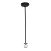 Foto para 12w 880lm 40k Janine Dimmable SSL Dedicated LED Dry Location Oil Rubbed Bronze 4K LED Stem Pendant Assembly (OA HT 48") (CAN 1.25")