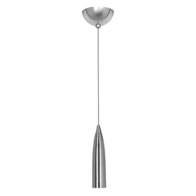 Show details for 5.5w 215lm 30k Odyssey GU-5.3 Replaceable LED Dry Location Brushed Steel 1-Light LED Pendant (OA HT 120") Picture of 5.5w 215lm 30k Odyssey GU-5.3 Replaceable LED Dry Location Brushed Steel 1-Light LED Pendant (OA HT 120")