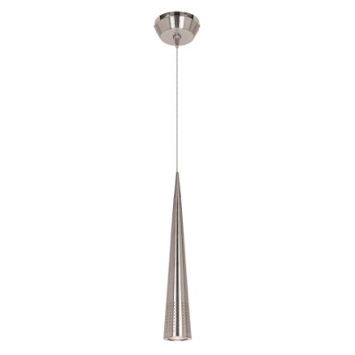 Show details for 5w 350lm 30k Apollo GU-5.3 Replaceable LED Dry Location Brushed Steel 1-Light LED Pendant (OA HT 120") Picture of 5w 350lm 30k Apollo GU-5.3 Replaceable LED Dry Location Brushed Steel 1-Light LED Pendant (OA HT 120")