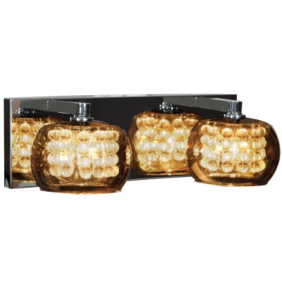 Show details for 4.5w (2 x 2.25) 900lm 30k Glam G9 Replaceable LED Damp Location Chrome 2-Light Dimmable LED Mirror Glass Vanity (CAN 1"x14.5"x4.75") Picture of 4.5w (2 x 2.25) 900lm 30k Glam G9 Replaceable LED Damp Location Chrome 2-Light Dimmable LED Mirror Glass Vanity (CAN 1"x14.5"x4.75")