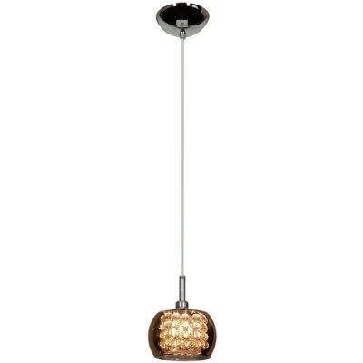 Show details for 4.5w 450lm 30k Glam G9 Replaceable LED Dry Location Chrome 1-Light Dimmable LED Mirror Glass Pendant (OA HT 123") (CAN 2.25"Ø4.75") Picture of 4.5w 450lm 30k Glam G9 Replaceable LED Dry Location Chrome 1-Light Dimmable LED Mirror Glass Pendant (OA HT 123") (CAN 2.25"Ø4.75")