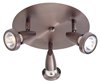 Foto para 5w (3 x 1.66667) 750lm 30k Mirage GU-10 Replaceable LED Dry Location Bronze 3-Light Dimmable LED Cluster Spot