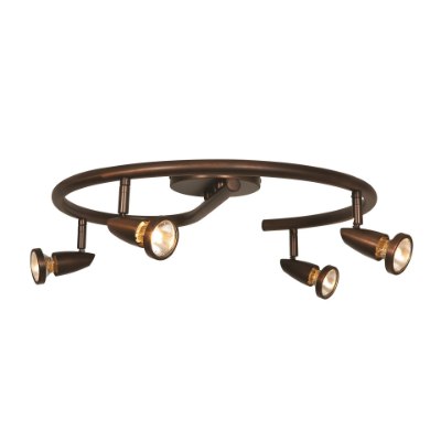 Show details for 5w (4 x 1.25) 1000lm 30k Mirage GU-10 Replaceable LED Dry Location Bronze 4-Light Dimmable LED G Cluster Spot (CAN 1"Ø5") Picture of 5w (4 x 1.25) 1000lm 30k Mirage GU-10 Replaceable LED Dry Location Bronze 4-Light Dimmable LED G Cluster Spot (CAN 1"Ø5")