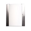 Picture of 17w 1200lm 30k West End SSL Dedicated LED Damp Location Brushed Steel Opal Dimmable LED Wall Fixture