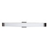 Picture of 48.5w 3600lm 30k West End SSL Dedicated LED Damp Location Brushed Steel Opal Dimmable LED Vanity