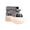 Picture of 4w 400lm 30k Atomiser SSL Dedicated LED Damp Location Chrome Opal 1-Light Dimmable LED Vanity