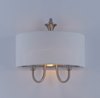 Picture of Bongo 1-Light Wall Sconce SN Linen Fabric MB Incandescent Incandescent