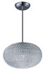 Picture of Twisp 1-Light Pendant PC Aluminum Strand MB Incandescent Incandescent 16"x16"x9.5" (OA HT 129.5") (CAN 4.75"x4.75"x1.1")