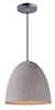 Picture of Crete 1-Light Pendant PC Concrete PAR38 LED (OA HT 133")