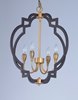 Picture of Crest 4-Light Chandelier OIAB CA Incandescent E12 Incandescent (OA HT 27.75"-64.75") (CAN 5"x5"x1.25")36" Chain