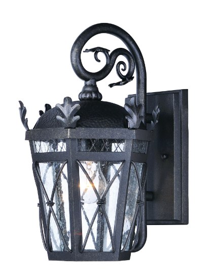 Picture of Canterbury DC Wall Lantern Wet AT Seedy Glass CA Incandescent Incandescent