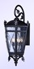 Picture of Canterbury DC Wall Lantern Wet AT Seedy Glass CA Incandescent E12 Incandescent 14.5"x33"