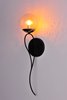 Picture of Reverb 1-Light Wall Sconce TBZSBR Topaz Bubble Glass Bubble Glass G9