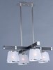 Picture of Maritime 4-light Pendant WEPN Fiber Fabric MB Incandescent Incandescent (OA HT 10"-53.25") (CAN 11"x5.25"x1")