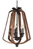 Picture of Road House 5-Light Chandelier BWIO CA Incandescent Incandescent (OA HT 26.13"-64.13")36" Chain