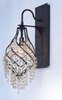 Picture of Twirl 1-Light Wall Sconce OI Cognac CRYSTAL CA Incandescent Incandescent