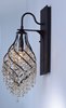 Picture of Twirl 1-Light Wall Sconce OI Cognac CRYSTAL CA Incandescent Incandescent