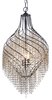 Picture of Twirl 3-Light Pendant OI Cognac CRYSTAL CA Incandescent Incandescent (OA HT 32.5"-69.5") (CAN 5"x5"x1.25")36" Chain