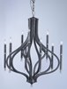 Foto para Hendrick 9-Light Pendant IO Clear GLASS CA Incandescent Incandescent (OA HT 41"-116.25")72" Chain