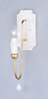 Picture of Claymore 1-Light Wall Sconce CSTGL CA Incandescent E12 Incandescent