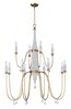 Foto para Claymore 12-Light Chandelier CSTGL CA Incandescent E12 Incandescent 72" Chain