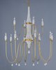 Picture of Claymore 12-Light Chandelier CSTGL CA Incandescent E12 Incandescent 72" Chain