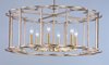 Foto para Helix 6-Light Chandelier BZF CA Incandescent E12 Incandescent 31.5"x31.5"x14.5" 36" Chain