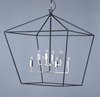 Picture of Abode 8-Light Chandelier TXBPN CA Incandescent E12 Incandescent 36" Chain