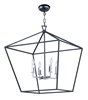 Picture of Abode 4-Light Chandelier TXBPN CA Incandescent E12 Incandescent 24.5"x24.5"x27.75" 36" Chain