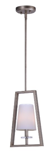 Picture of Swing 1-Light Pendant PD White Opal Glass CA Incandescent E12 Incandescent (OA HT 22.75"-58.75") (CAN 5.13"x5.13"x1")