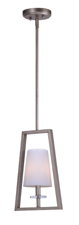 Picture of Swing 1-Light Pendant PD White Opal Glass CA Incandescent E12 Incandescent (OA HT 22.75"-58.75") (CAN 5.13"x5.13"x1")
